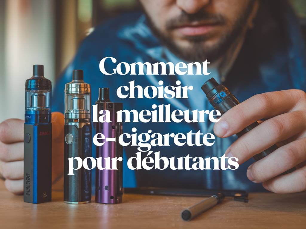 Comment choisir la meilleure e-cigarette pour débutants