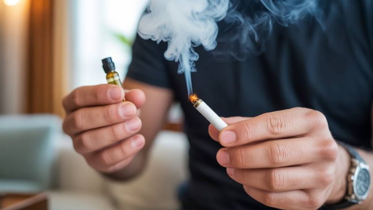 CBD et dépendance à la nicotine : la combinaison e-cigarette et cannabidiol peut-elle faciliter le sevrage tabagique ?