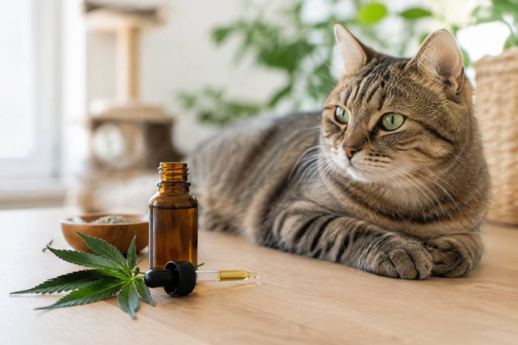 Cbd pour chat : bienfaits, utilisation et précautions à connaître