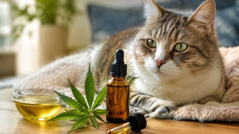 Cannabidiol pour chat : bienfaits potentiels et précautions d’utilisation